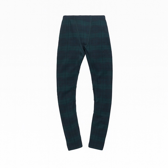 Kith Compact Crystal Wash Knit Black-watch Thermal Leggings Size Large - Picture 1 of 6